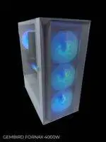 Computer case with LED lighting
