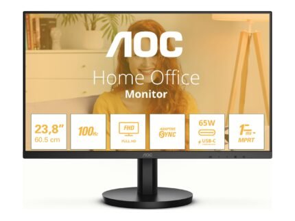 Monitor AOC 24B3CA2, 23.8", IPS, FHD, 100 Hz, 1 ms