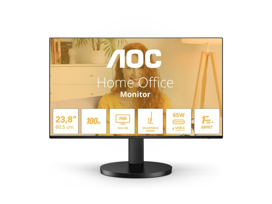 Monitor AOC 27B3CF2, 27", IPS, FHD, 100 Hz, 4 ms