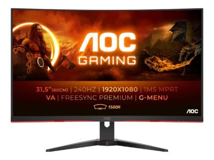 Monitor AOC C32G2ZE 31.5", VA, FHD, 240 Hz, 1 ms