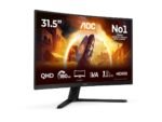 Monitorius AOC CQ32G4VE, 31.5 ", VA, QHD, 180 Hz, 1 ms
