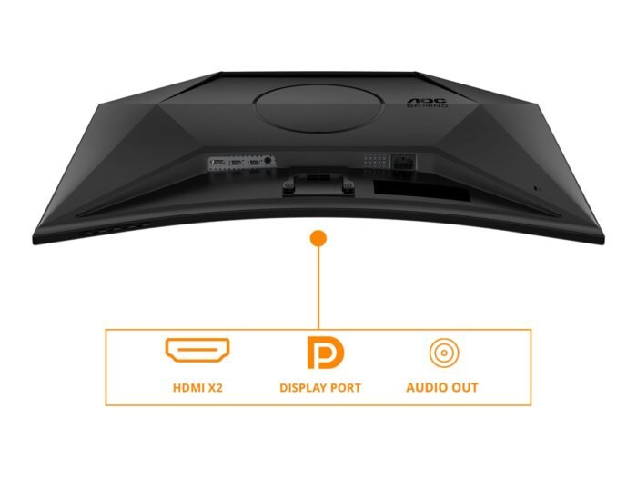 Monitorius AOC CQ32G4VE, 31.5 ", VA, QHD, 180 Hz, 1 ms