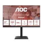AOC U27E4CV 27" Monitor, IPS, UHD, 60 Hz, 4 ms
