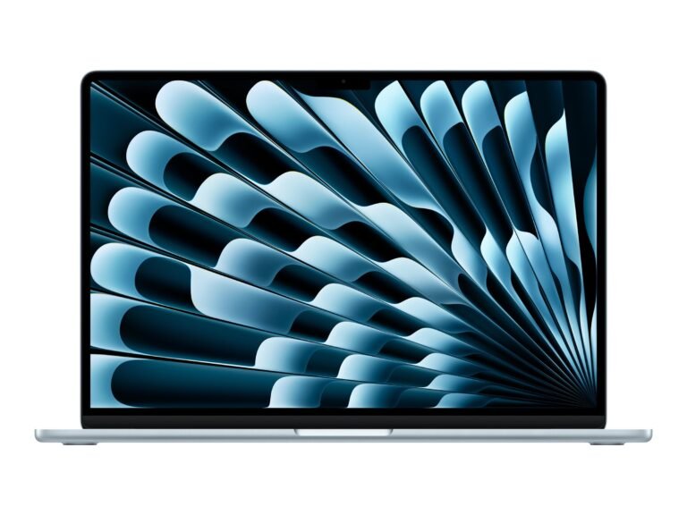 Apple MacBook Air 15", Apple M5 10C CPU, 10C GPU, 24GB, 1TB SSD, Sky Blue