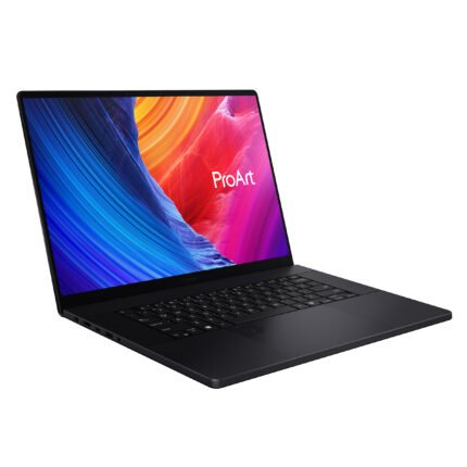 Asus | ProArt P16 H7606WP-RJ079X | Nano Black | 16" | OLED | Touchscreen | 3K | 2880 x 1800 pixels | 120 Hz | Glossy | AMD Ryzen AI 9 | HX370 | 64 GB | LPDDR5X | Solid-state drive capacity 2000 GB | NVIDIA GeForce RTX 5070 | GDDR7 | 8 GB | Windows 11 Pro | 802.11be | Keyboard language US international | Keyboard backlit | Warranty 24 month(s) | Battery warranty 12 month(s)