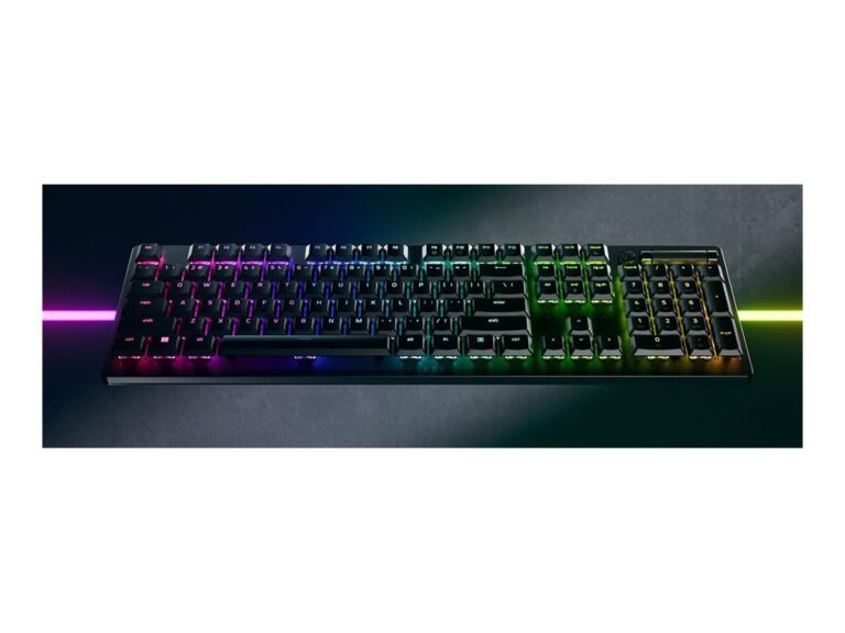 Wireless Keyboard Razer DeathStalker V2 Pro Gaming Keyboard, Bluetooth, RGB, Optical Switch, US, Black
