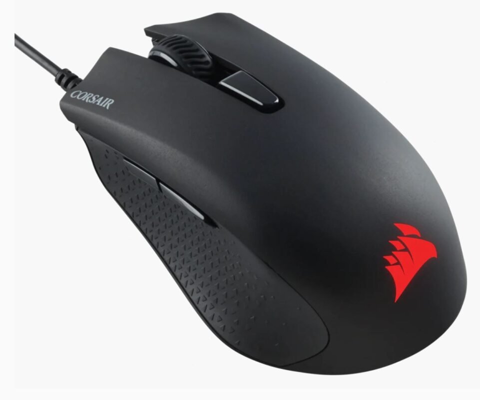 Corsair HARPOON RGB PRO FPS/MOBA Gaming Mouse, Wired, Optical, Black