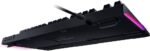 Razer BlackWidow V4 Mechanical Keyboard, RGB, Yellow Switches, US, Black