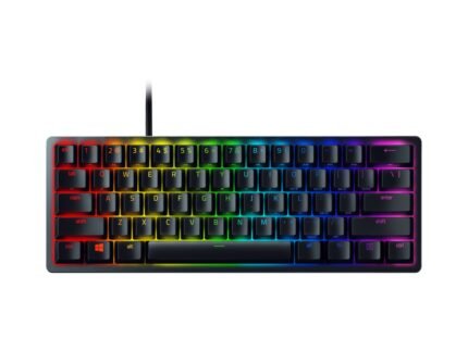 Razer Huntsman Mini 60% Gaming Keyboard, Opto-Mechanical, RGB, NORD