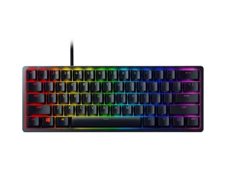 Razer Huntsman Mini 60% Gaming Keyboard, Opto-Mechanical, RGB, NORD