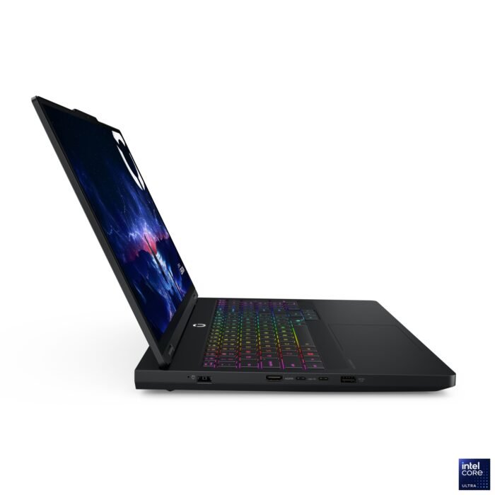 Lenovo Legion Pro 5 16IAX10, 16", WQXGA OLED, Intel Core Ultra 7 255HX, 32GB DDR5, 1TB SSD, GeForce RTX 5070 8GB GDDR7, Windows 11 Home, Eclipse Black