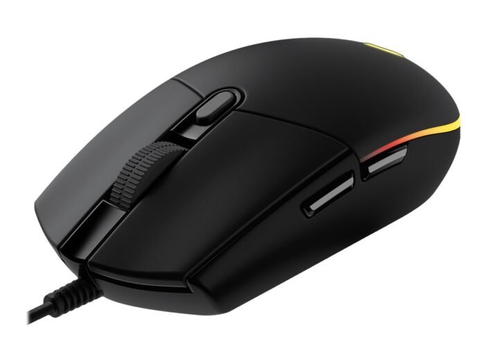 Logitech G102 LIGHTSYNC gaming mouse, wired, USB, Black