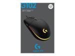 Logitech G102 LIGHTSYNC gaming mouse, wired, USB, Black