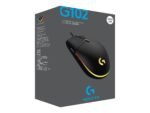 Logitech G102 LIGHTSYNC gaming mouse, wired, USB, Black