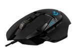 Logitech G502 Gaming Mouse, Wired, Black
