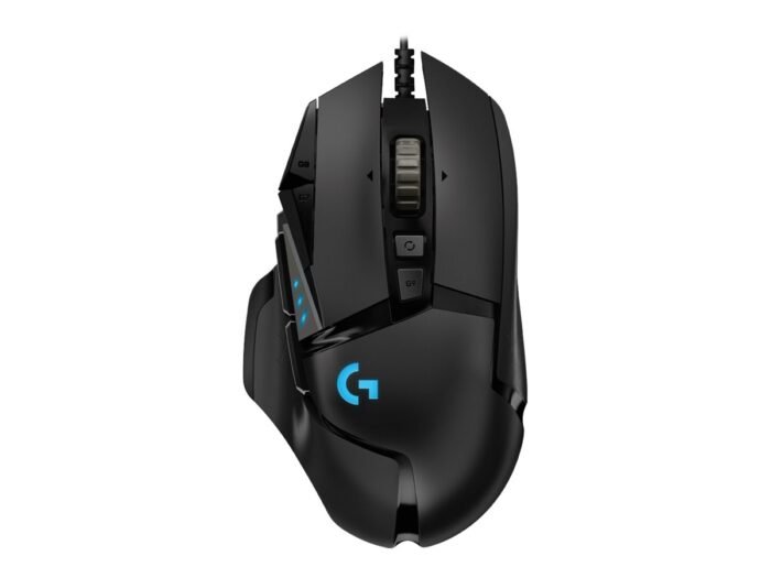Logitech G502 Gaming Mouse, Wired, Black
