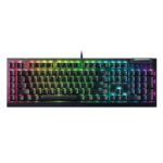 Razer BlackWidow V4 X Mechanical Keyboard, Yellow Switches