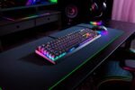 Razer BlackWidow V4 X Mechanical Keyboard, Yellow Switches