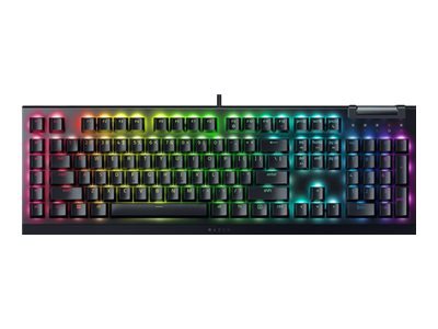 Razer BlackWidow V4 X Mechanical Keyboard, Yellow Switches