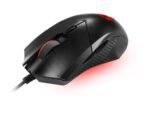 MSI Clutch GM08 žaidimų pelė, laidinė, USB 2.0, Black