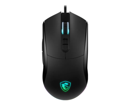 MSI FORGE GM320 Gaming Mouse, optical, wired, 12800 DPI, USB 2.0, Black