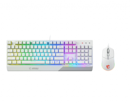 MSI Vigor GK30 COMBO WHITE, Keyboard and Mouse Set