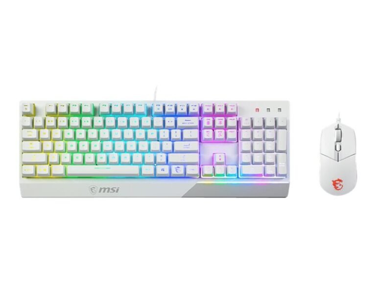 MSI Vigor GK30 COMBO WHITE, Keyboard and Mouse Set