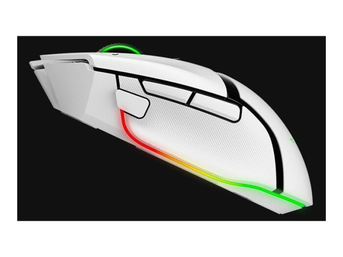 Razer Basilisk V3 Pro Gaming Mouse, Wireless, Bluetooth, White