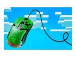 Razer Cobra Minecraft Edition gaming mouse, wired, Minecraft Edition, Black