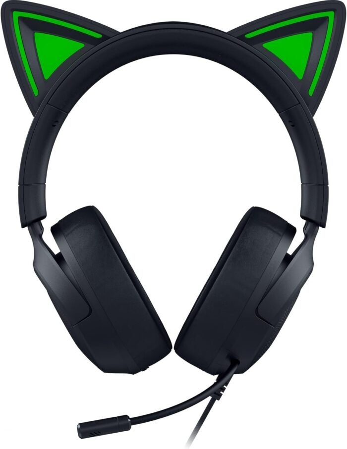 Razer Kraken Kitty V3 X Gaming Headset, wired, Over-Ear, with microphone, Black