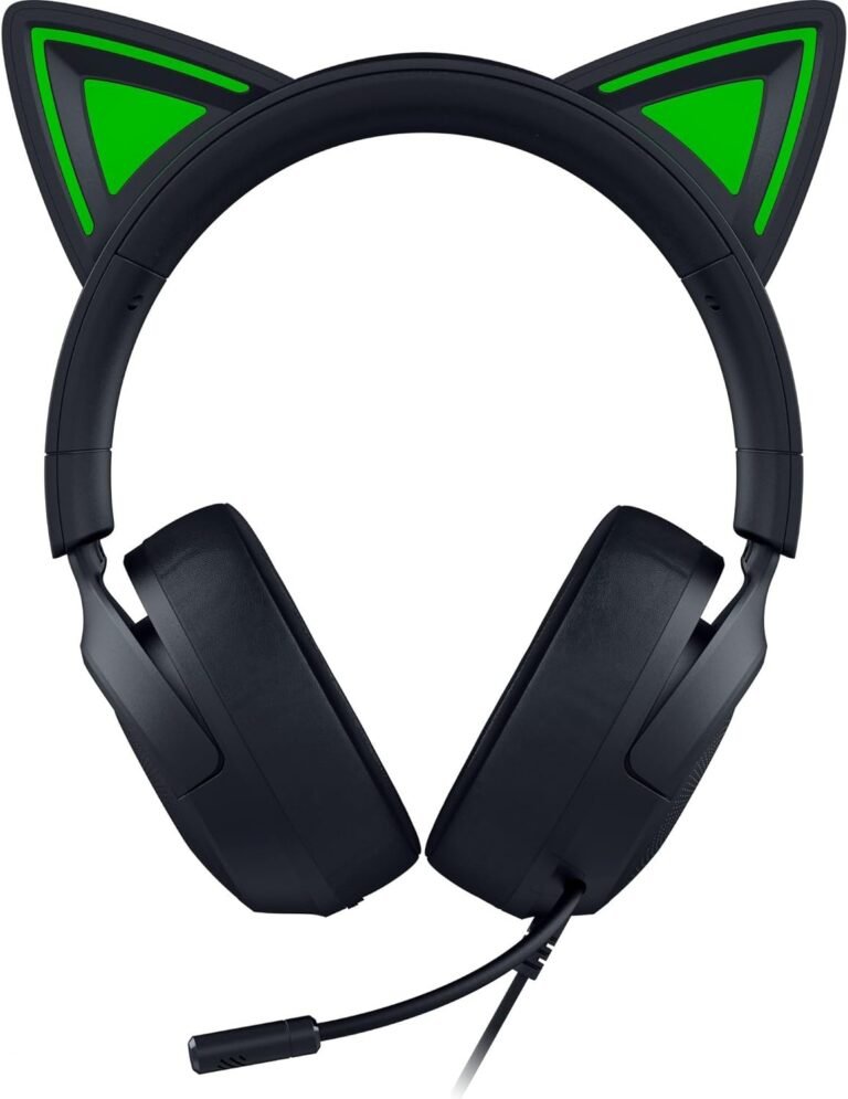 Razer Kraken Kitty V3 X Gaming Headset, wired, Over-Ear, with microphone, Black