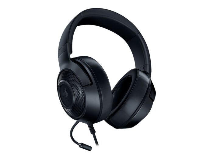 Razer Kraken X Lite Gaming Headset, Wired, Over-Ear, with Microphone, Black