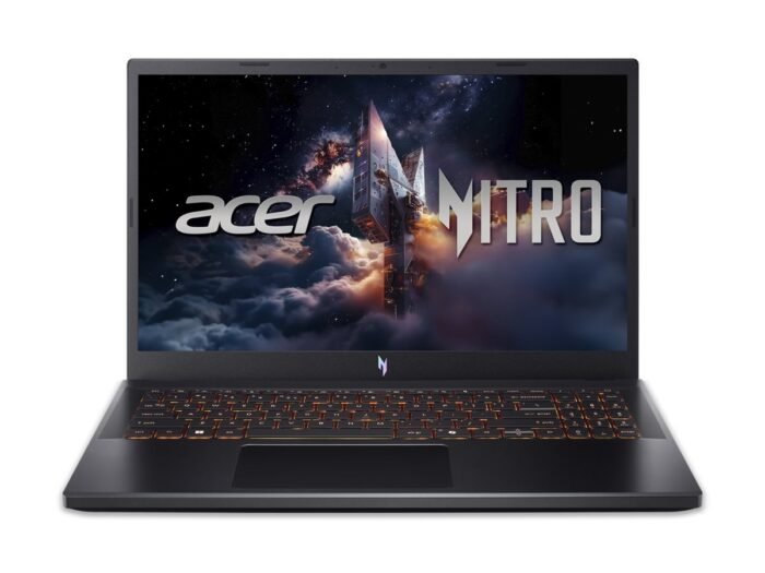 Acer | Nitro V 15 ANV15-52-592S | Obsidian Black | 15.6" | IPS | FHD | 1920 x 1080 pixels | Intel Core i5 | i5-13420H | 16 GB | DDR4 | Solid-state drive capacity 512 GB | NVIDIA GeForce RTX 5050 | GDDR7 | 8 GB | Windows 11 Home | Bluetooth version 5.2 | Keyboard language US international | Keyboard backlit | Warranty 24 month(s)