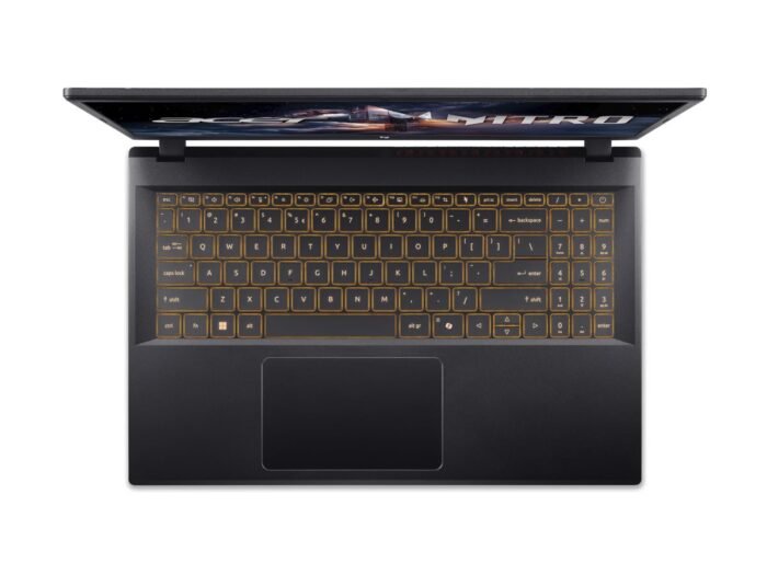 Acer | Nitro V 15 ANV15-52-592S | Obsidian Black | 15.6" | IPS | FHD | 1920 x 1080 pixels | Intel Core i5 | i5-13420H | 16 GB | DDR4 | Solid-state drive capacity 512 GB | NVIDIA GeForce RTX 5050 | GDDR7 | 8 GB | Windows 11 Home | Bluetooth version 5.2 | Keyboard language US international | Keyboard backlit | Warranty 24 month(s)