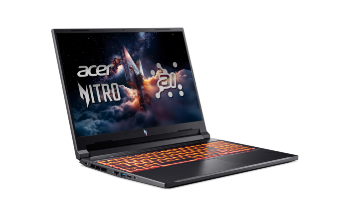 Acer | Nitro V 16 AI ANV16-42-R0W6 | Shale Black | 16" | IPS | WUXGA | 1920 x 1200 pixels | AMD Ryzen 7 | 260 | 32 GB | DDR5 | Solid-state drive capacity 1000 GB | NVIDIA GeForce RTX 5070 | GDDR7 | 8 GB | Windows 11 Home | 802.11ax | Bluetooth version 5.3 | Keyboard language US international | Keyboard backlit | Warranty 24 month(s)
