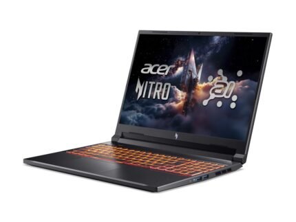 Acer | Nitro V 16 AI ANV16-42-R1HB | Shale Black | 16" | IPS | WQXGA | 2560 x 1600 pixels | AMD Ryzen 7 | 260 | 16 GB | DDR5 | Solid-state drive capacity 1000 GB | NVIDIA GeForce RTX 5060 | GDDR7 | 8 GB | Windows 11 Home | 802.11ax | Bluetooth version 5.3 | Keyboard language US international | Keyboard backlit | Warranty 24 month(s)