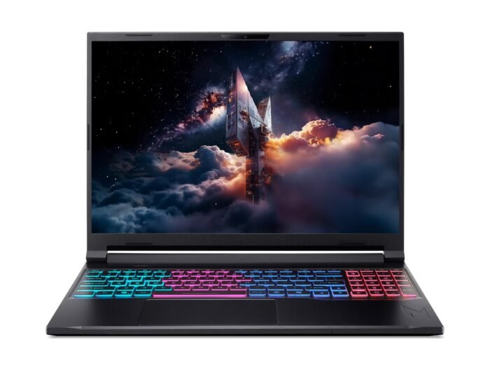 Acer | Nitro V 16S AI AN16S-61-R6Q1 | Obsidian Black | 16" | IPS | WUXGA | AMD Ryzen AI 7 | 350 | 16 GB | DDR5 | Solid-state drive capacity 1000 GB | NVIDIA GeForce RTX 5060 | Windows 11 Home | 802.11ax | Bluetooth version 5.3 | Keyboard language US international | Keyboard backlit | Warranty 24 month(s)