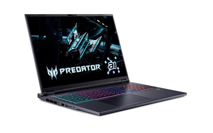 Acer | Predator Helios Neo 18 AI PHN18-72-75PV | Abyssal Black | 18" | IPS | WQXGA | 2560 x 1600 pixels | Intel Core Ultra 7 | 255HX | 32 GB | DDR5 | Solid-state drive capacity 1000 GB | NVIDIA GeForce RTX 5060 | GDDR7 | 8 GB | Windows 11 Home | 802.11ax | Bluetooth version 5.3 | Keyboard language US international | Keyboard backlit | Warranty 24 month(s)