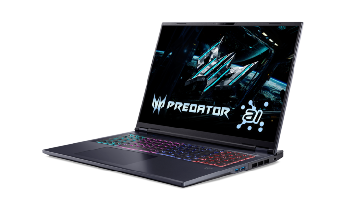 Acer | Predator Helios Neo 18 AI PHN18-72-75PV | Abyssal Black | 18" | IPS | WQXGA | 2560 x 1600 pixels | Intel Core Ultra 7 | 255HX | 32 GB | DDR5 | Solid-state drive capacity 1000 GB | NVIDIA GeForce RTX 5060 | GDDR7 | 8 GB | Windows 11 Home | 802.11ax | Bluetooth version 5.3 | Keyboard language US international | Keyboard backlit | Warranty 24 month(s)
