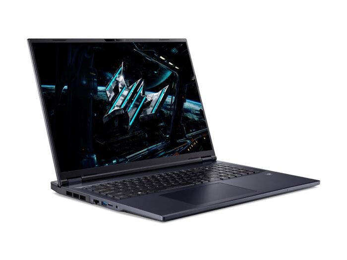 Acer | Predator Helios Neo 18 AI PHN18-72-75PV | Abyssal Black | 18" | IPS | WQXGA | 2560 x 1600 pixels | Intel Core Ultra 7 | 255HX | 32 GB | DDR5 | Solid-state drive capacity 1000 GB | NVIDIA GeForce RTX 5060 | GDDR7 | 8 GB | Windows 11 Home | 802.11ax | Bluetooth version 5.3 | Keyboard language US international | Keyboard backlit | Warranty 24 month(s)