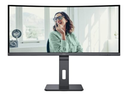 AOC | CU34P3CV | 34" | VA | 21:9 | 100 Hz | 4 ms | 3440 x 1440 pixels | HDMI ports quantity 1