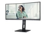 AOC | CU34P3CV | 34" | VA | 21:9 | 100 Hz | 4 ms | 3440 x 1440 pixels | HDMI ports quantity 1