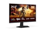 AOC Q27G41ZDF | 27" | QD-OLED | QHD | 16:9 | 240 Hz | 0.03 ms | 2560 x 1440 pixels | 400 cd/m² | HDMI ports quantity 1 | Black