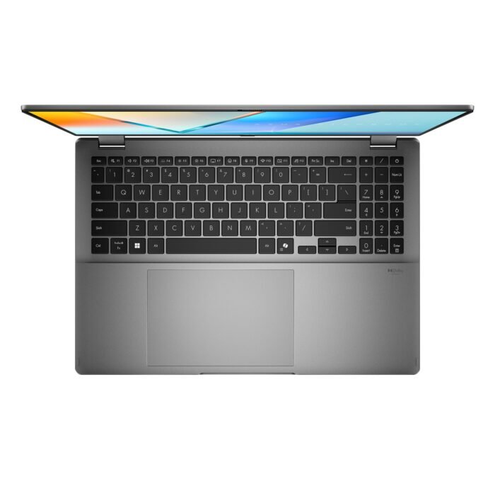 Asus Vivobook 16 Flip TP3607SA-RJ033W | Matte Gray | 16" | OLED | Touchscreen | 3K | 120 Hz | 2880 x 1800 pixels | Glossy | Intel Core Ultra 7 | 256V | 16 GB | LPDDR5X | Solid-state drive capacity 1000 GB | Intel Graphics | Windows 11 Home | 802.11be | Bluetooth version 5.4 | Keyboard language US international | Keyboard backlit | Warranty 24 month(s)