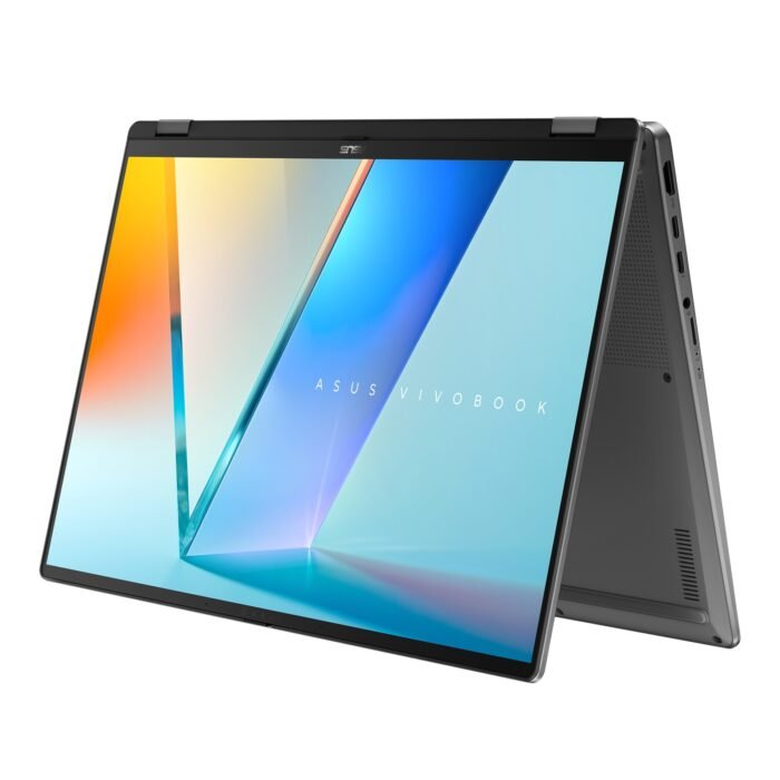 Asus Vivobook 16 Flip TP3607SA-RJ033W | Matte Gray | 16" | OLED | Touchscreen | 3K | 120 Hz | 2880 x 1800 pixels | Glossy | Intel Core Ultra 7 | 256V | 16 GB | LPDDR5X | Solid-state drive capacity 1000 GB | Intel Graphics | Windows 11 Home | 802.11be | Bluetooth version 5.4 | Keyboard language US international | Keyboard backlit | Warranty 24 month(s)