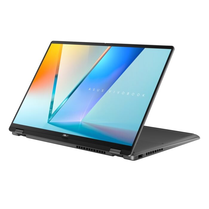 Asus Vivobook 16 Flip TP3607SA-RJ033W | Matte Gray | 16" | OLED | Touchscreen | 3K | 120 Hz | 2880 x 1800 pixels | Glossy | Intel Core Ultra 7 | 256V | 16 GB | LPDDR5X | Solid-state drive capacity 1000 GB | Intel Graphics | Windows 11 Home | 802.11be | Bluetooth version 5.4 | Keyboard language US international | Keyboard backlit | Warranty 24 month(s)