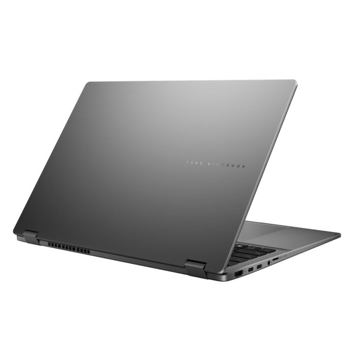 Asus Vivobook 16 Flip TP3607SA-RJ033W | Matte Gray | 16" | OLED | Touchscreen | 3K | 120 Hz | 2880 x 1800 pixels | Glossy | Intel Core Ultra 7 | 256V | 16 GB | LPDDR5X | Solid-state drive capacity 1000 GB | Intel Graphics | Windows 11 Home | 802.11be | Bluetooth version 5.4 | Keyboard language US international | Keyboard backlit | Warranty 24 month(s)