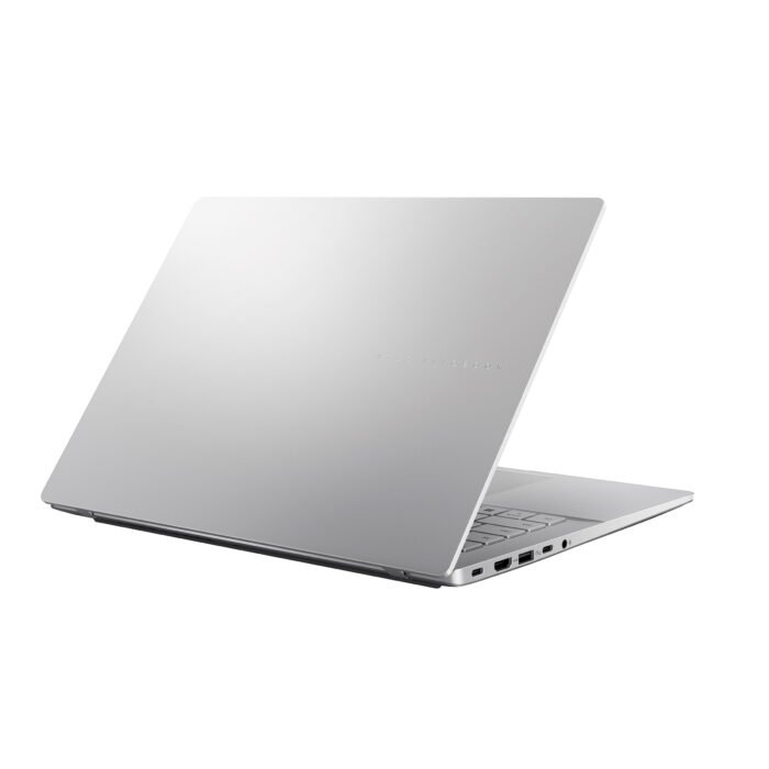 Asus Vivobook S14 | Cool Silver | 14" | IPS | WUXGA | 60 Hz | 1920 x 1200 pixels | Anti-glare | Intel Core i5 | i5-13420H | 16 GB | DDR5 | Solid-state drive capacity 512 GB | Intel Graphics | Windows 11 Home | 802.11ax | Bluetooth version 5.3 | Keyboard language US international | Keyboard backlit | Battery warranty 12 month(s) | Warranty 24 month(s)