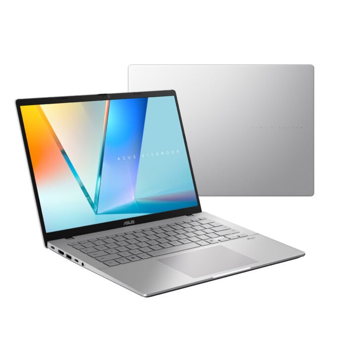 Asus Vivobook S14 | Cool Silver | 14" | IPS | WUXGA | 60 Hz | 1920 x 1200 pixels | Anti-glare | Intel Core i5 | i5-13420H | 16 GB | DDR5 | Solid-state drive capacity 512 GB | Intel Graphics | Windows 11 Home | 802.11ax | Bluetooth version 5.3 | Keyboard language US international | Keyboard backlit | Battery warranty 12 month(s) | Warranty 24 month(s)