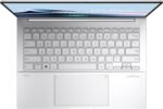 Asus | Zenbook 14 UX3405CA-QL219W | Foggy Silver | 14" | OLED | Touchscreen | WUXGA | 1920 x 1200 pixels | 60 Hz | Glossy | Intel Core Ultra 5 | 225H | 16 GB | LPDDR5X | Solid-state drive capacity 512 GB | Intel Graphics | Windows 11 Home | 802.11be | Bluetooth version 5.4 | Keyboard language US international | Keyboard backlit | Warranty 24 month(s) | Battery warranty 12 month(s)